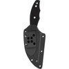 Spyderco Ronin 2 with a 4.1" CTS-BD1N Satin Plain Edge Blade, Black G-10 Handle