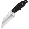 Spyderco Ronin 2 with a 4.1" CTS-BD1N Satin Plain Edge Blade, Black G-10 Handle