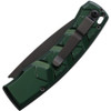 Piranha X (PKCP14GT) 3.3" Black 154CM Blade, Green Aluminum Handle
