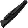 Piranha Knives DNA (PKCP16BKTS) 3.25" Black Partially Serrated CPM S30V Blade, Black Aluminum Handle