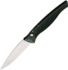 Piranha Knives DNA (PKCP16G) 3.25" Mirror CPM S30V Blade, Green Aluminum Handle
