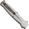 Piranha Rated-R (PKCP19S) 3.5" 154CM Mirror Clip Point Blade, Silver Aluminum Handle