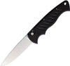 Piranha Pocket (PKCP1BK) 3.2" 154CM Mirror Drop Point Blade, Black Aluminum Handle