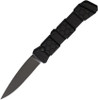 Piranha Auto 21 (PKCP21BKT) 3.375" Black CPM S30V Drop Point Blade, Black Aluminum Handle