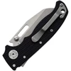 Demko AD20.5 Black G-10 Folding Knife Closed With Tip Up Clip View