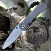 Chris Reeve Small Inkosi Insingo, 3.6" CPM-S45VN Stonewash Plain Blade (SIN-1022)