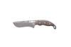 TOPS Wind Runner XL (TPWDRXL02) 5.25" 1095 Tungsten Cerakote Plain Drop Point Blade, Green Canvas Micarta