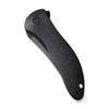 Civivi Synergy4 (C21018A-1) 3.94" Nitro-V Black Trailing Point Plain Blade, Black G-10 Handle