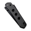 Civivi Vision FG Superlock (C22036-1) 3.54" Black Nitro-V Reverse Tanto Plain Blade, Black G-10 Handle