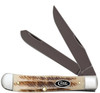 Case 36740 Vintage Bone Trapper - PVD Coated Clip and Spey Blades (V6254 SS)