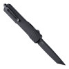 Hogue Counterstrike OTF Automatic (34867) 3.35" Tanto Point CPM-20V Black PVD Coated Blade, Dark Earth G-Mascus Cover, Black Aluminum Frame