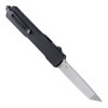 Hogue Counterstrike OTF Automatic (34869) 3.35" Tanto Point CPM-20V Stone Tumbled Blade, Black G-Mascus Cover, Black Aluminum Frame