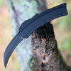 Heretic ROC DLC Tactical OTF H060-6A-T - 3.2" Black DLC  CPM-MagnaCut Hawkbill Blade, Black Aluminum Handle