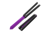 Squid Industries Swordfish Trainer (SwordfishPurple) 4.75" Purple 7075 Aluminum Trainer Blade, Black Aluminum Handles