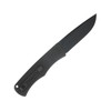 CobraTec Knives Vorpal Hidden Release CTVORPALBLK, 3" D2 Titanium Coated Steel Drop Point Plain Black Blade, Black Textured Aluminum Handle