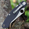 Spyderco Military 2 (C36GS2) - 4.0in CPM-S30V Satin Clip Point Serrated Blade, Black G10 Handle