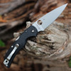 Spyderco Native Chief Lightweight C244PBK, 4.08" Satin CTS-BD1N Plain Blade, Black FRN Handle