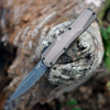 Kershaw Livewire OTF (9000FDEBW) 3.3" CPM-MagnaCut Blackwashed Spear Point Plain Blade, Flat Dark Earth 6061-T6 Aluminum Handle