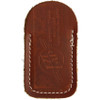 EZE-LAP Diamond Pocket Sharpener (26C) Leather Sheath, Coarse Grit