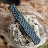 Heretic Cleric II OTF Automatic (H019-6A-ODGRN) - 4.25in Stonewash CPM-Magnacut TantoEdge Plain Blade, OD Green Anodized Aluminum/Black Stainless Steel Inlay, Black Hardware and Black Titanium Clip