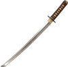 Cold Steel Mizutori Crane Wakizashi (88CKW) 21" 1095 Standard Plain Blade, Cord Wrapped Rayskin Handle