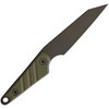 Medford UDT-1 (MD114SPQ10KO) 4.25" CPM-S35VN Black PVD Coated Wharncliffe Plain Blade, OD Green G-10 Handle, OD Green Kydex Belt Sheath