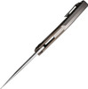 WE Knife Speedliner Flipper Knife (WE22045C-2) - 3.39" Hand Rubbed Satin CPM 20CV Blade, Bronze Titanium Handle