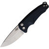 Medford Smooth Criminal (MDA39STQ44AU) 3" CPM-S35VN Stonewashed Drop Point Plain Blade, Blue Anodized Aluminum Handle