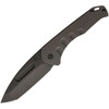 Medford Knife & Tool Praetorian Slim Flipper (MD208SPT36A1) 3.25" CPM-S35VN Black PVD Coated Tanto Blade, Bronze Anodized Titanium Handle