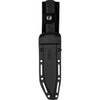 Zero Tolerance 6 Fixed Blade (ZT0006BLK) 6" CPM-3V Black Cerakote Clip Point Plain Blade, Black G-10 Handle, Black Kydex Sheath
