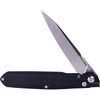 Real Steel G5 Metamorph (RS7831B) 3.5" 14C28N Satin Drop Point Plain Blade, Black G-10 Handle