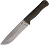 Reiff Knives F6 Leuku Survival Knife (REKF611GCMBLKR) 6" CPM-3V Acid Washed Drop Point Plain Blade, Green Canvas Micarta, Black Kydex Sheath
