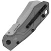 Kershaw Launch 14 Automatic Knife (7850SW)- 3.375" Stonewashed CPM-154 Cleaver Blade, Black Aluminum w/ Carbon Fiber Inlay Handle