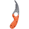 CRKT BEAR CLAW (CR2511ER) 2.39" CPM-AUS 8 STONEWASHED HAWKBILL SERRATED BLADE, ORANGE GLASS REINFORCED NYLON HANDLE, BLACK NYLON SHEATHTHERMOPLASTIC SHEATH