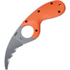 CRKT BEAR CLAW (CR2511ER) 2.39" CPM-AUS 8 STONEWASHED HAWKBILL SERRATED BLADE, ORANGE GLASS REINFORCED NYLON HANDLE, BLACK NYLON SHEATH