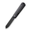 CIVIVI Sendy (CIVC21004B2) 2.83" Nitro-V Blackwashed Spey Point Plain Blade, Black G-10 Handle