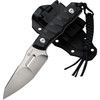 CIVIVI Propugnator (CIVC230021) 4.15" D2 Stonewashed Reverse Tanto Plain Blade, Black G-10 Handle, Black Kydex Sheath