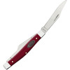 Case Medium Stockman 30465 - Tru-Sharp Stainless Steel Clip, Sheepfoot and Pen Blades, Mulberry Synthetic Handle (4344 SS)