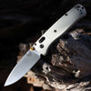 Benchmade Bugout (535-12) 3.24" CPM-S30V Drop Point Plain Satin Blade, Tan Grivory Handle