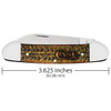 Case Canoe 81802 Golden Pinecone Nat Bone (62131 SS)