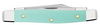 Case Small Pen Knife 18104 Smooth SeaFoam Green G-10 Ichthus (10233 SS)
