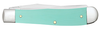 Case Trapper 18100 Smooth SeaFoam Green G-10 Ichthus (10254 SS)