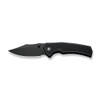 CIVIVI VEXILLUM (C23003D-1) 3.81" Nitro-V Black Stonewashed Clip Point Plain Blade, Black G-10 Handle