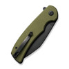 Sencut Omniform (S23064-1) 3.65" 9Cr18MoV Black Drop Point Plain Blade, OD Green G-10 Handle