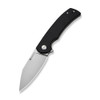 Sencut Omniform (S23064-2) 3.65" 9Cr18MoV Satin Drop Point Plain Blade, Black Canvas Micarta Handle