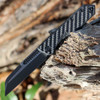 Heretic Knives Jinn Slip Joint Folder (H013-10A-CF) - 3.0" 2 Tone CPM-MagnaCut Wharncliffe Blade Plain Edge, Carbon Fiber Handle with Black Hardware