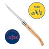Opinel No.15 Effile (OP002561) 5.75" Stainless Steel Satin Fillet Plain Blade, Beech Wood Handle