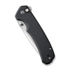 CIVIVI Knives Brazen (CIVC19059C1) 3.46" 14C28N Stonewashed Tanto Plain Blade, Black G-10 Handle