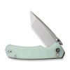 CIVIVI Knives Brazen (CIVC19059C3) 3.46" 14C28N Stonewashed Tanto Plain Blade, Natural G-10 Handle