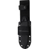 Ka-Bar EK Commando Short (EK51) 5.06" 1095 Cro-Van Black Drop Point Plain Blade, Black Ultramid Handle, Black Celcom Sheath